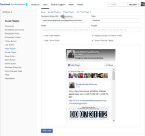 AskAnthonyJohnson Facbook Page Plugin